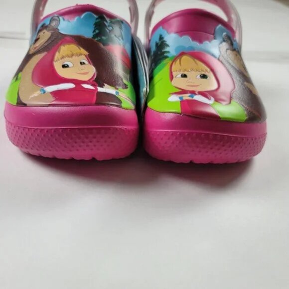 CROCS Marsha and The Bear Clogs Kids Size J1 - Picture 6 of 10